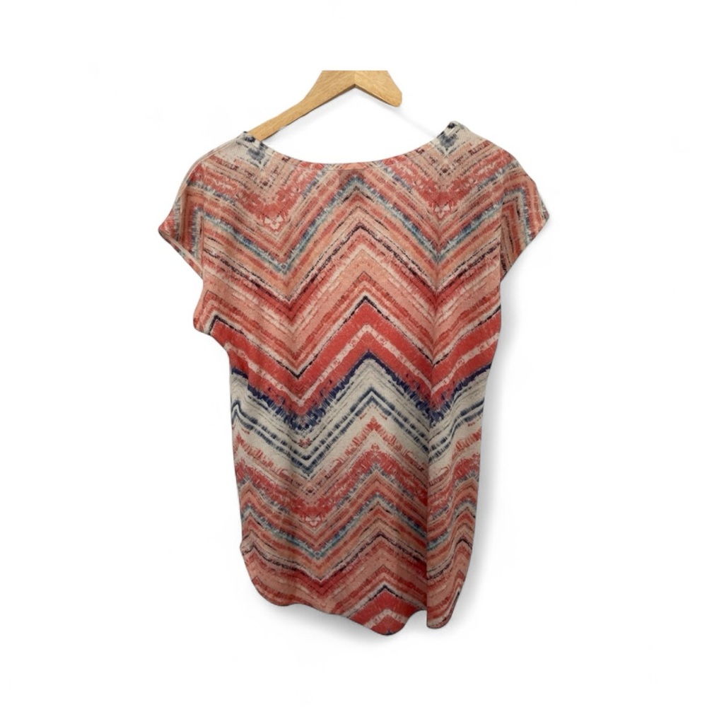 Bobeau Short Sleeve Shirt Womens Top Size M - Picture 3 of 3